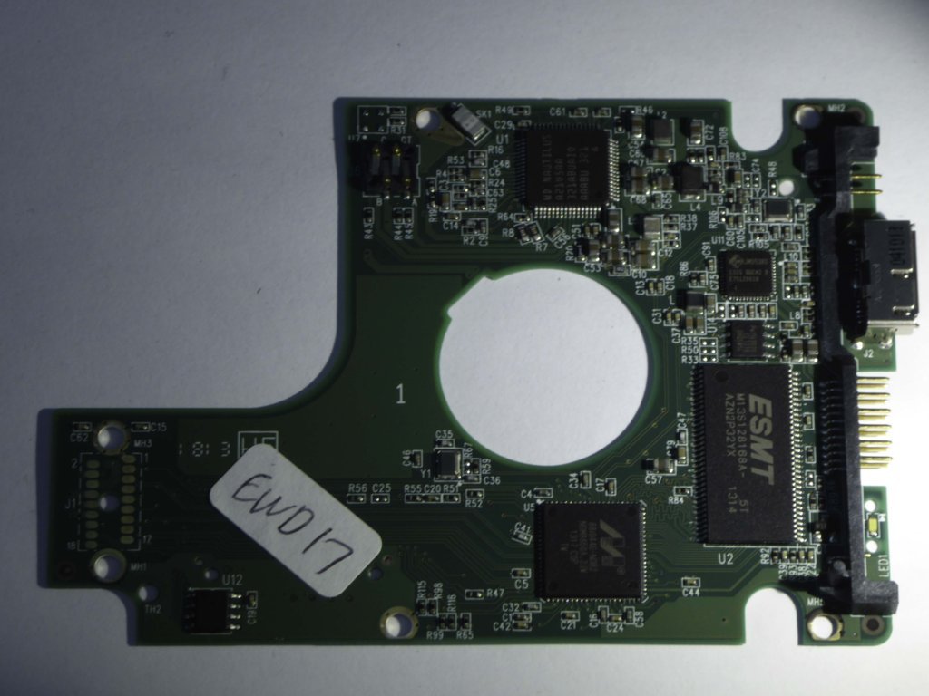 Western Digital WD10JMVW-11AJGS0 2060-771961-000 REV P1 PCB for Sale