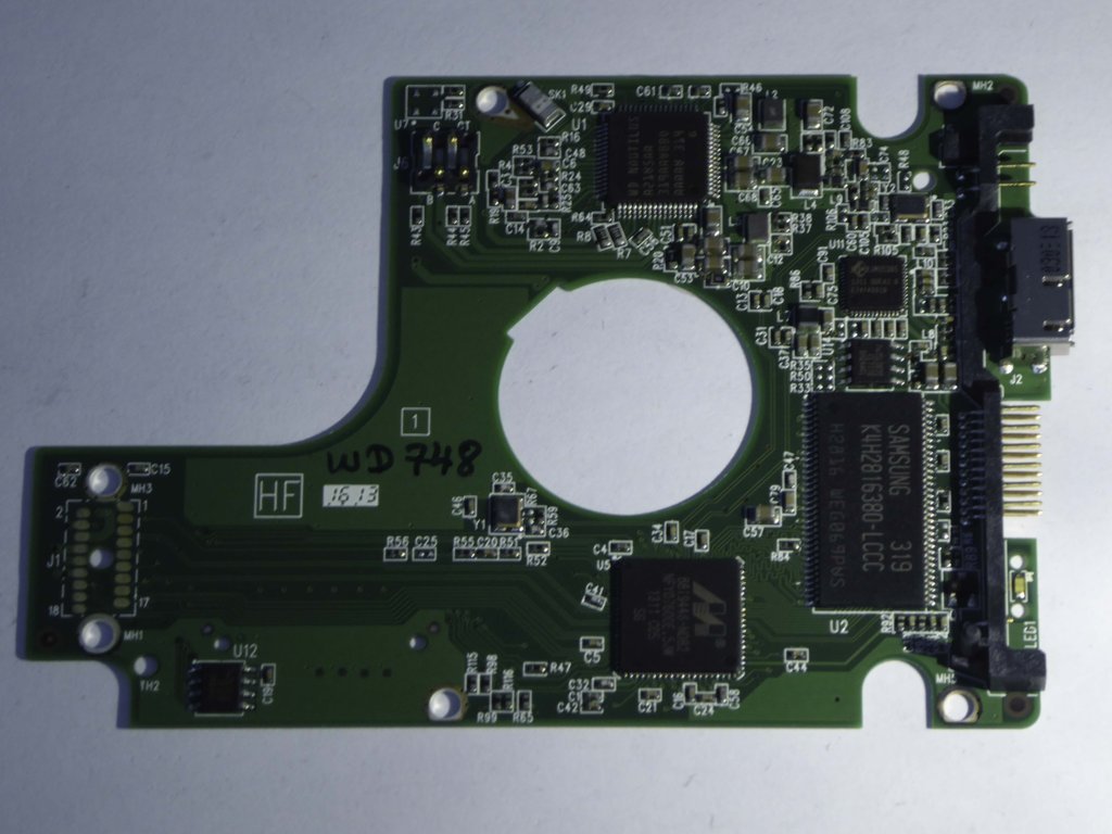 Western Digital WD10JMVW-11AJGS0 2060-771961-000 REV P1 PCB for Sale