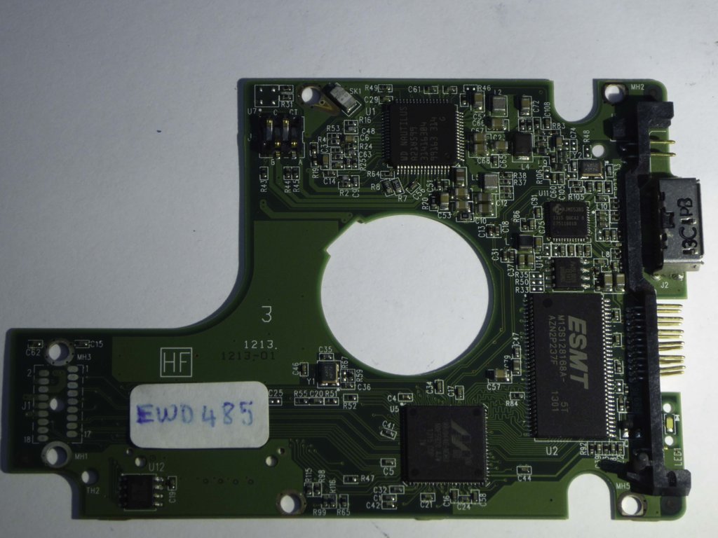 Western Digital WD10JMVW-11AJGS0 2060-771961-000 REV P1 PCB for Sale