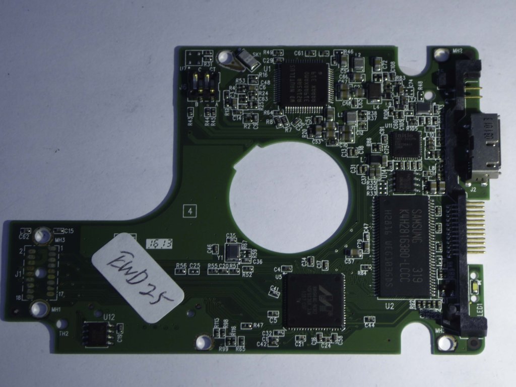 Western Digital WD10JMVW-11AJGS1 2060-771961-000 REV P1 PCB for Sale