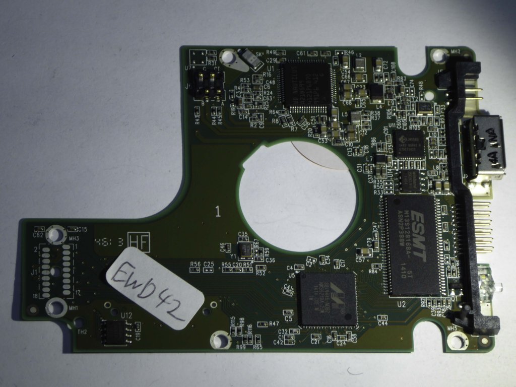 Western Digital WD10JMVW-11AJGS2 2060-701961-001 REV A PCB for Sale