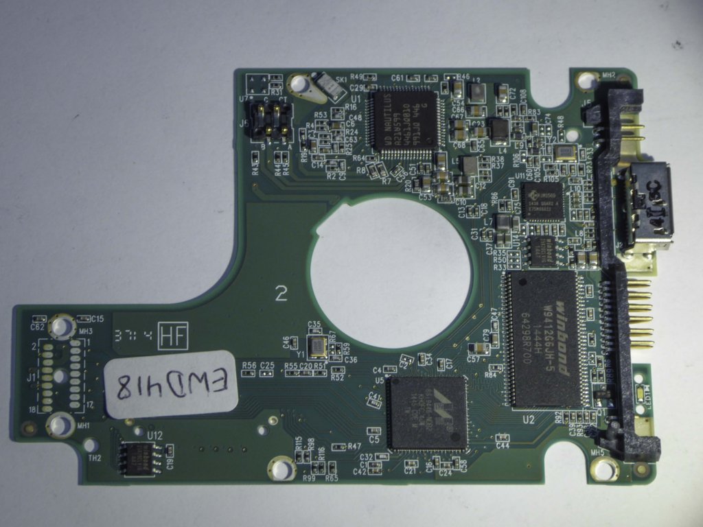 Western Digital WD10JMVW-11AJGS2 2060-771961-001 REV A PCB for Sale