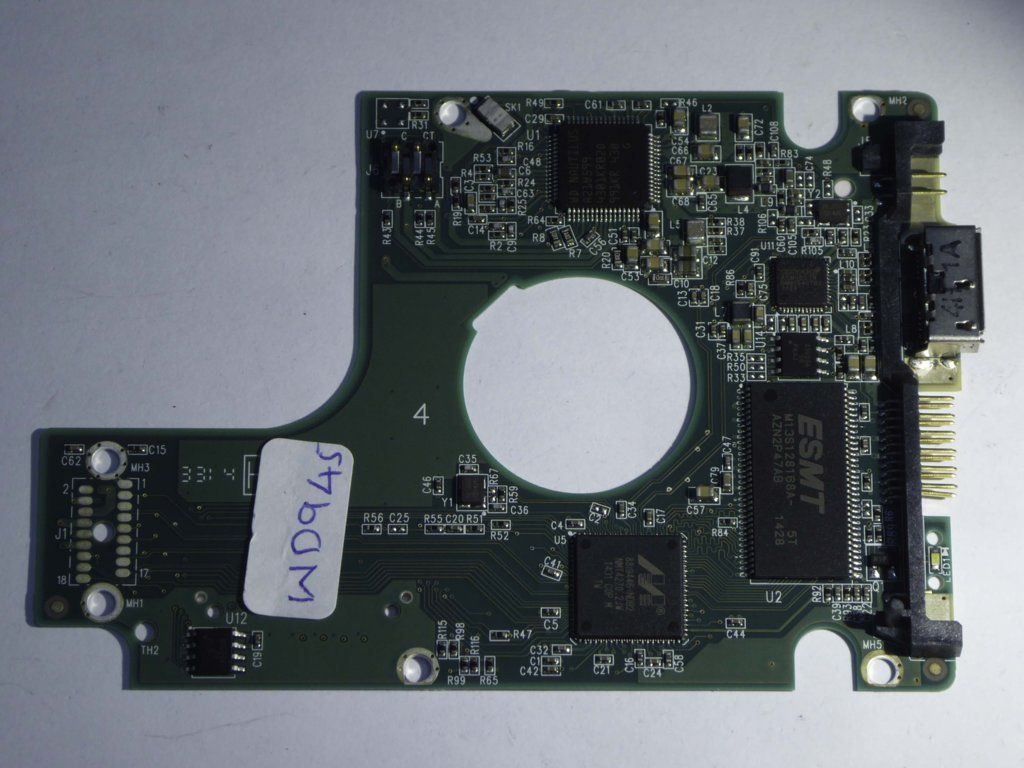Western Digital WD10JMVW-11AJGS3 2060-771961-001 REV A PCB for Sale