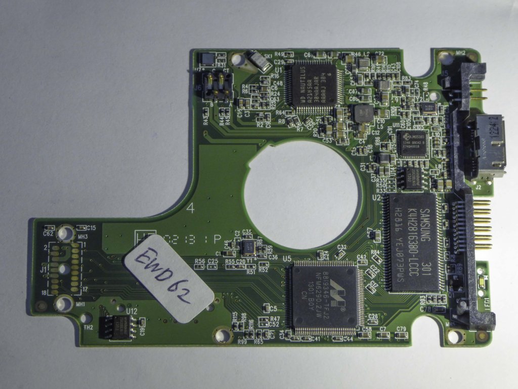 Western Digital WD10JMVW-11S5XS0 2060-771801-002 REV A PCB for Sale