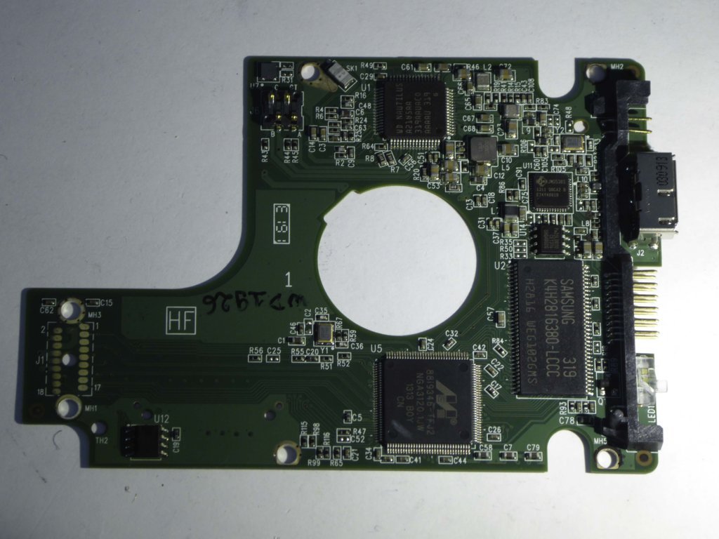 Western Digital WD10JMVW-11S5XS0 2060-771801-002 REV A PCB for Sale