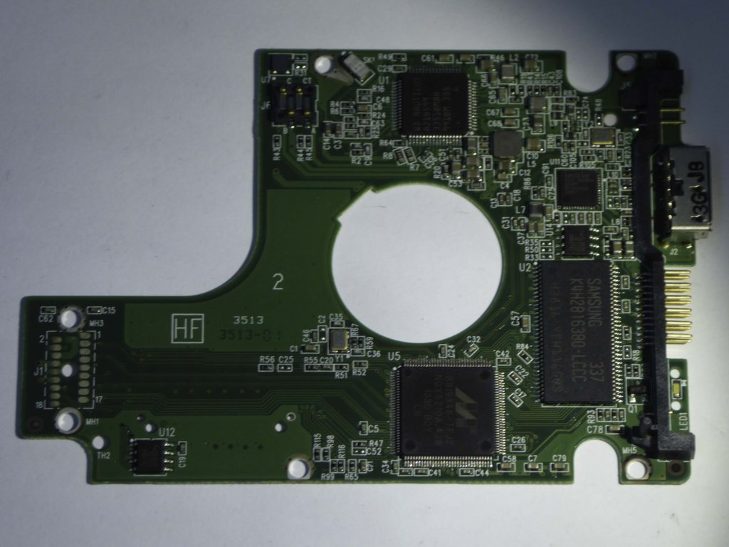 Western Digital WD10JMVW-11S5XS1 2060-771801-002 REV A PCB for Sale