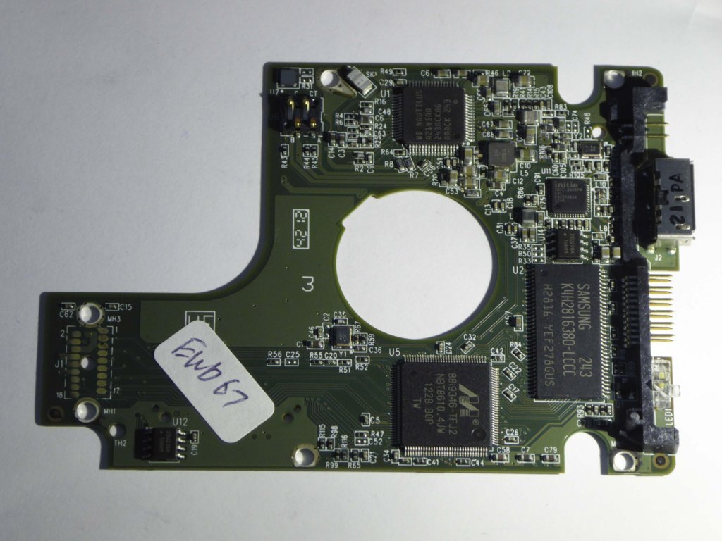 Western Digital WD10JMVW-11S5XS1 2060-771801-002 REV A PCB for Sale