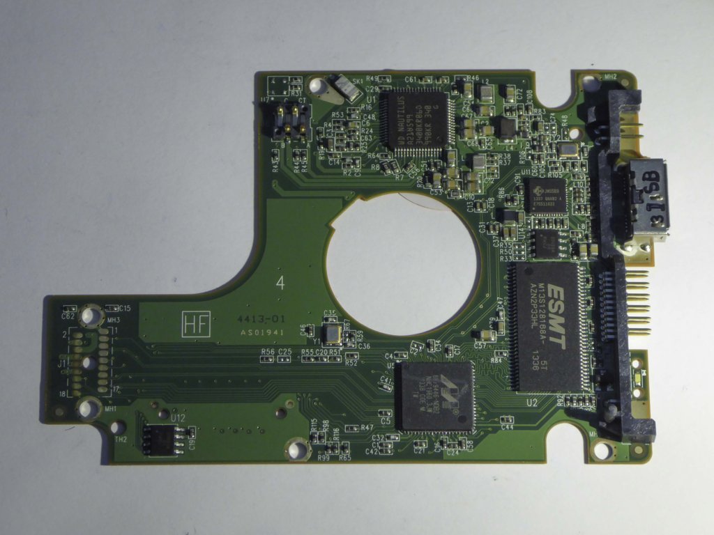 Western Digital WD10JMVW 2060-771961-001REV A PCB for Sale