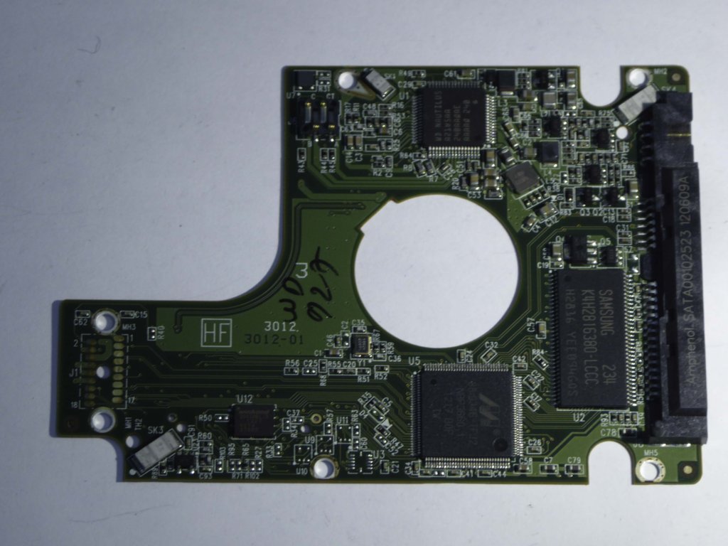Western Digital WD10JPVT-60A1YT0 2060-771823-000 REV A PCB for Sale