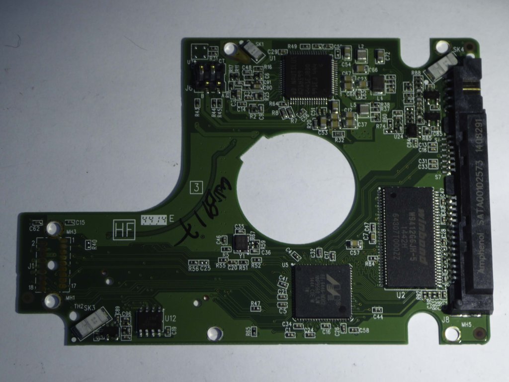 Western Digital WD10JPVX-00JC3T0 2060-771960-000 REV A PCB for Sale