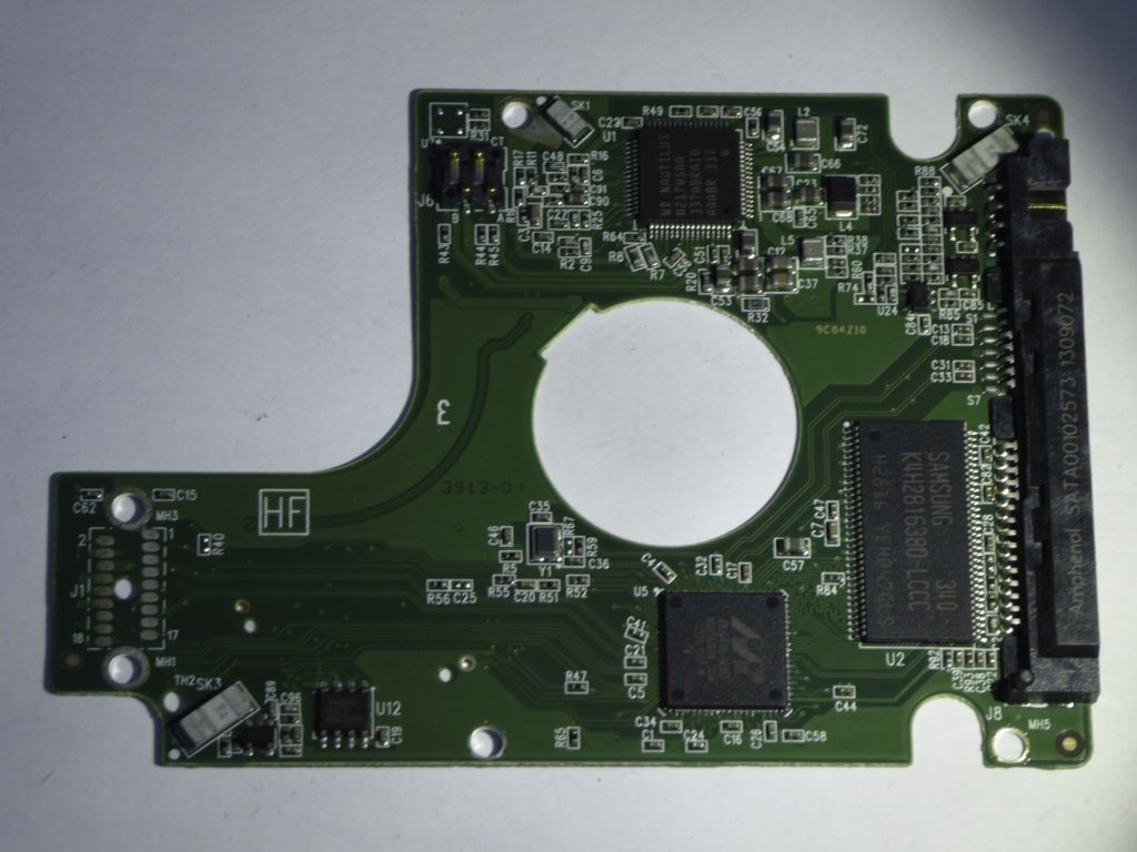 Western Digital WD10JPVX-00JC3T0 2060-771960-000 REV A PCB for Sale