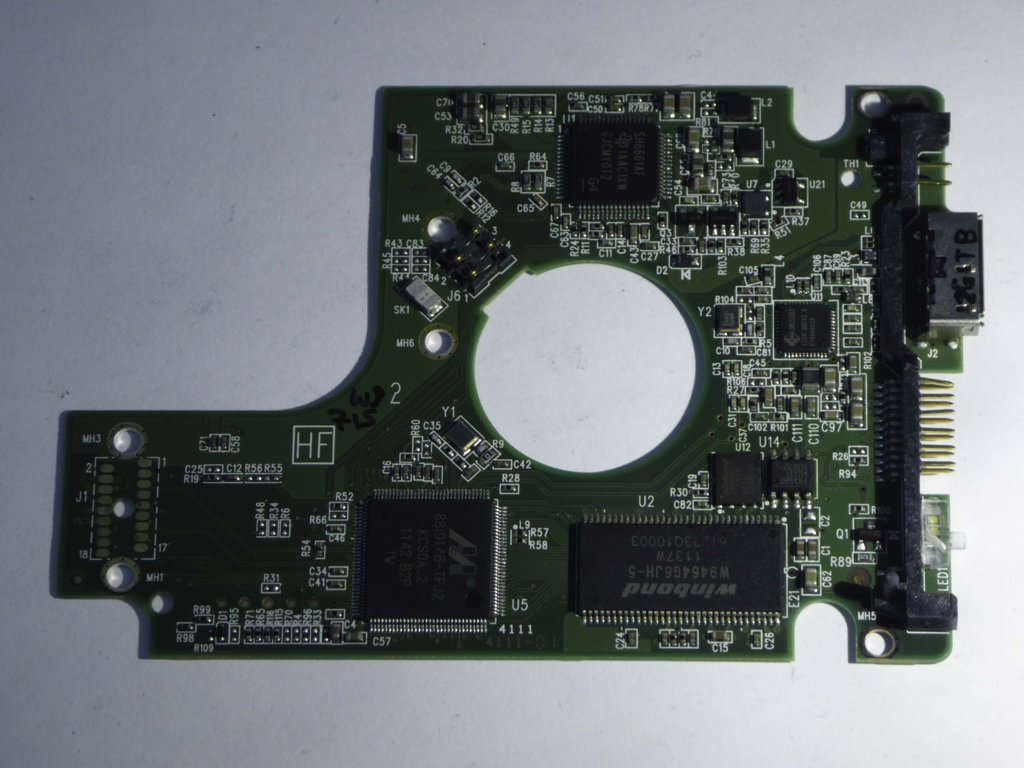 Western Digital WD10TMVM-11ZSMS4 2060-771761-001 REV A PCB for Sale
