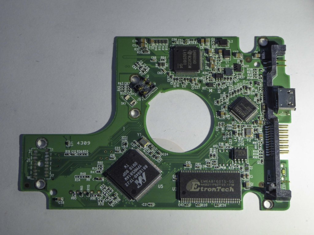 Western Digital WD10TMVV-11A27S2 2060-701675-001 REV P1 PCB for Sale
