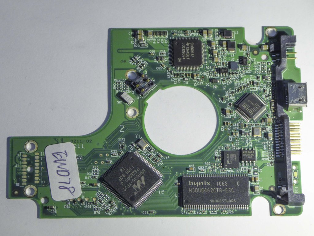 Western Digital WD10TMVV-11BG7S0 2060-701675-004 REV A PCB for Sale