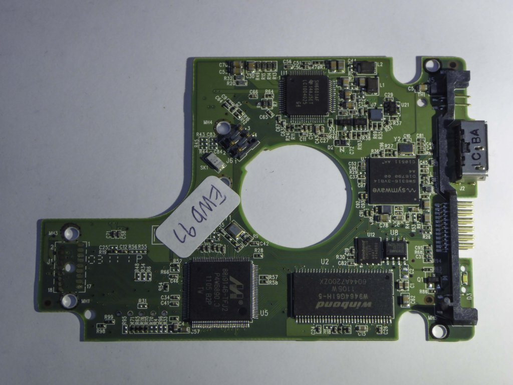 Western Digital WD10TMVW-11ZSMS1 2060-771737-000 REV A PCB for Sale
