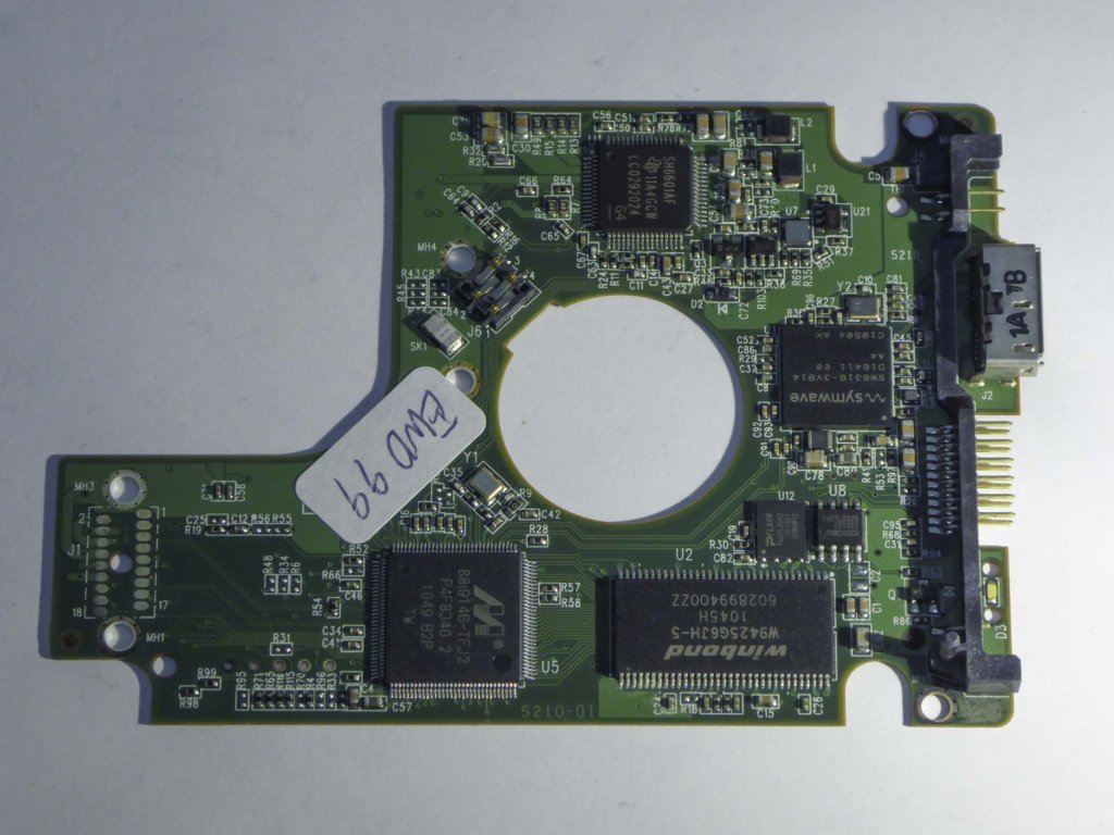 Western Digital WD10TMVW-11ZSMS1 2060-771737-000 REV A PCB for Sale