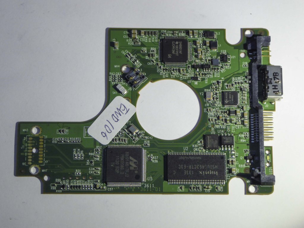 Western Digital WD10TMVW-11ZSMS4 2060-771761-001 REV P1 PCB for Sale