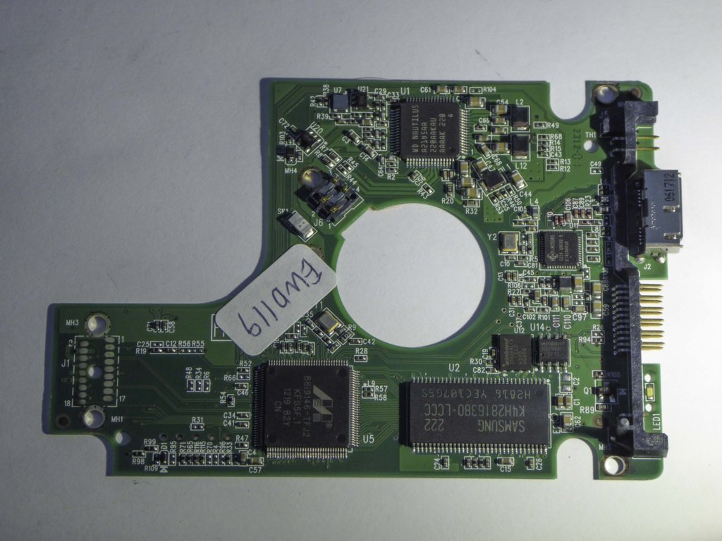 Western Digital WD10TMVW-11ZSMS5 2060-771814-001 REV A PCB for Sale