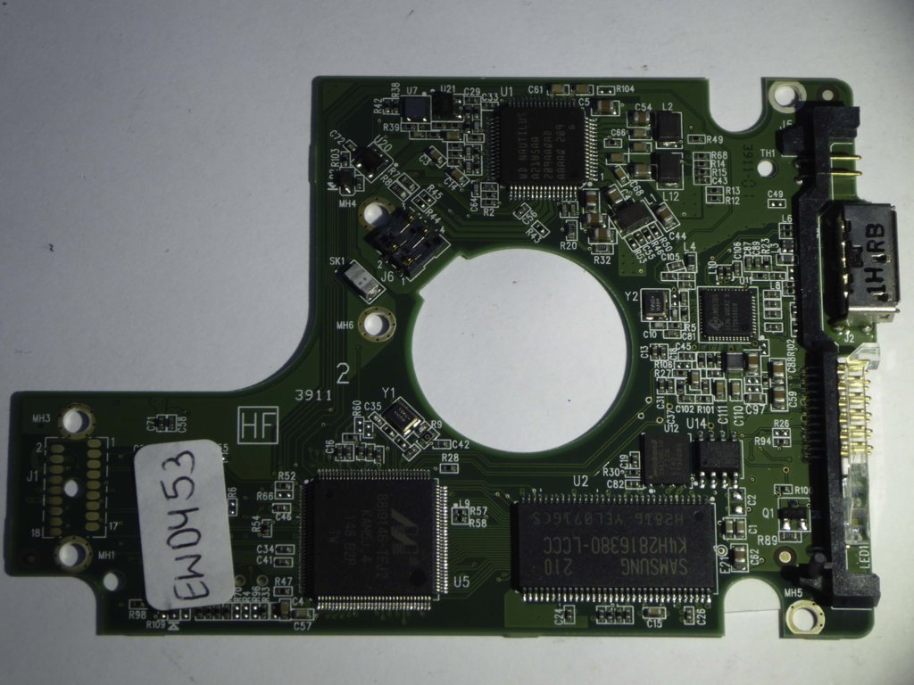Western Digital WD10TMVW-11ZSMS5 2060-771814-001 REV A PCB for Sale