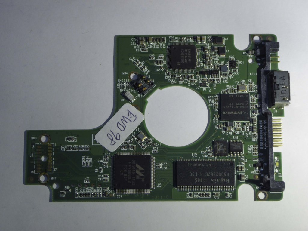 Western Digital WD10TMVW-11ZSMS5 2060-771814-001 REV P1 PCB for Sale