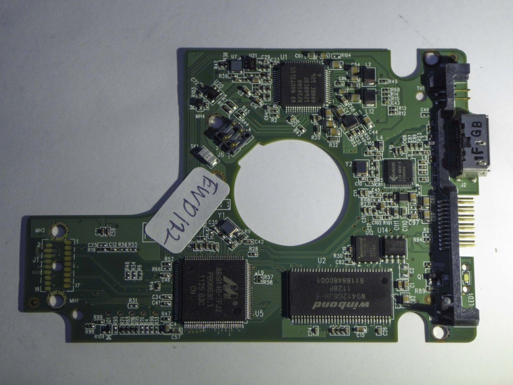 Western Digital WD10TMVW-11ZSMS5 2060-771814-001 REV P1 PCB for Sale