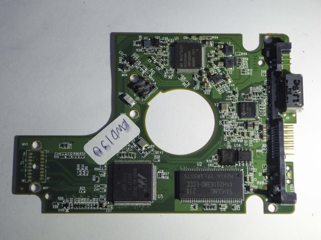 Western Digital WD10TMVW-11ZSMS5 2060-771814-001 REV P1 PCB for Sale