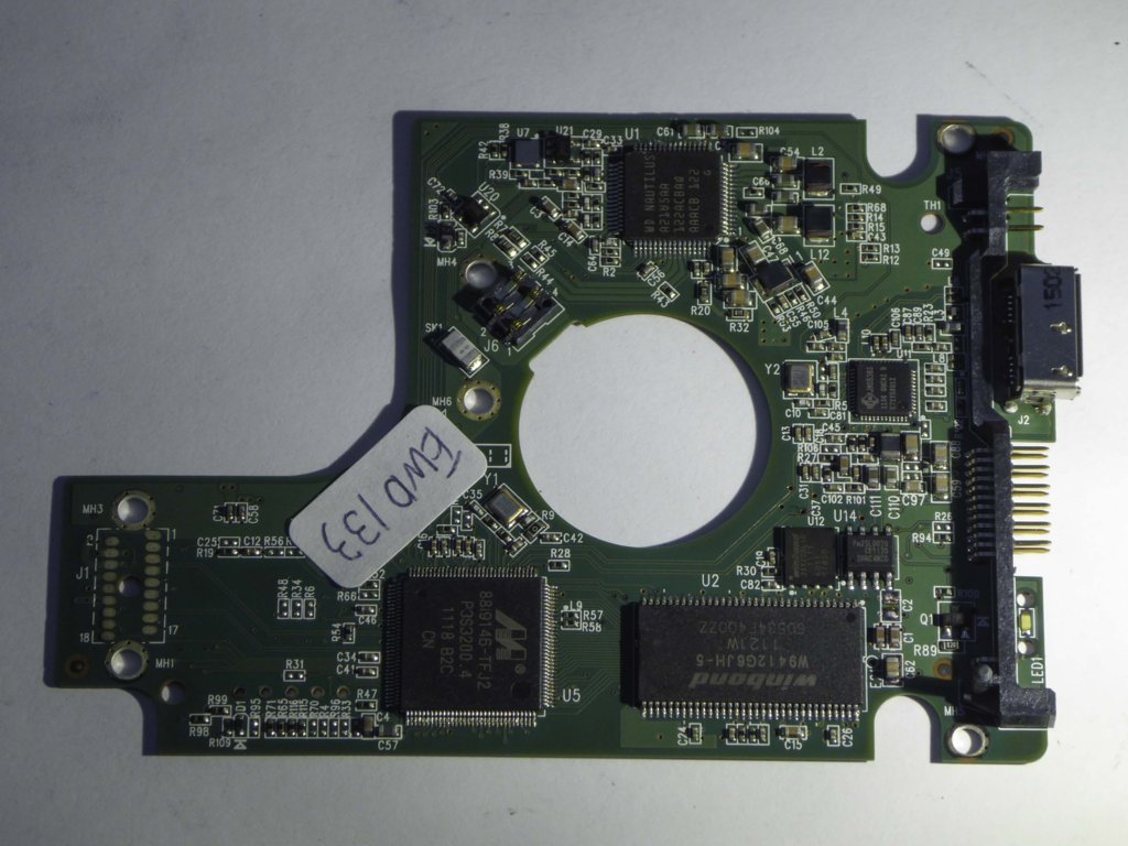 Western Digital WD10TMVW-11ZSMS5 2060-771814-001 REV P1 PCB for Sale