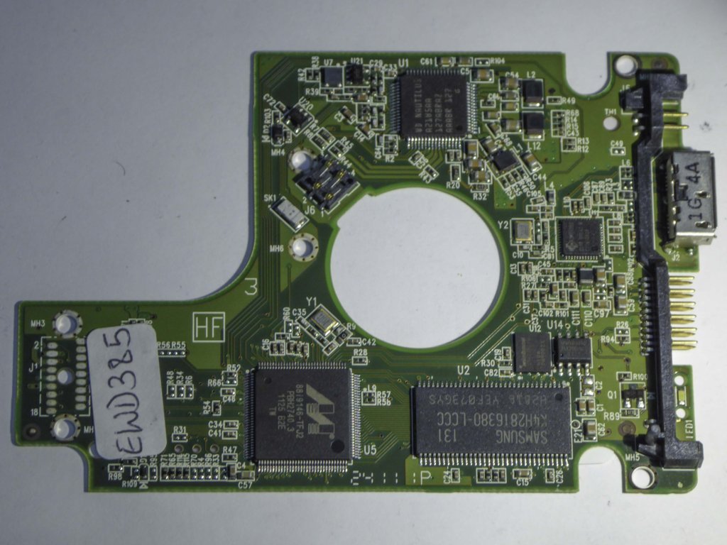 Western Digital WD10TMVW-11ZSMS5 2060-771814-001 REV P1 PCB for Sale
