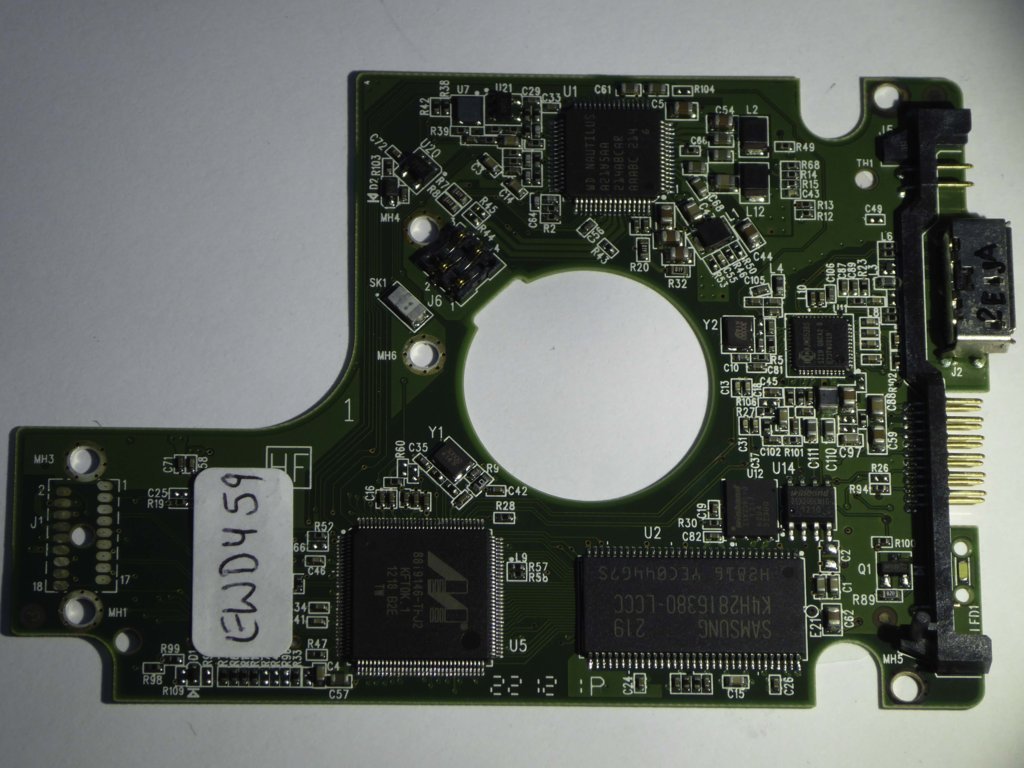 Western Digital WD10TMVW-11ZSMS5 2060-771814-001 REV P1 PCB for Sale