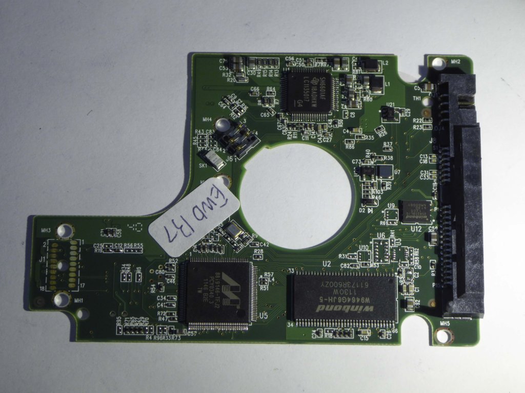 Western Digital WD10TPVT-00U4RT1 2060-771692-005 REV A PCB for Sale