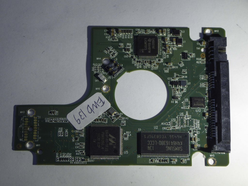 Western Digital WD10TPVT-00U4RT1 2060-771692-005 REV A PCB for Sale