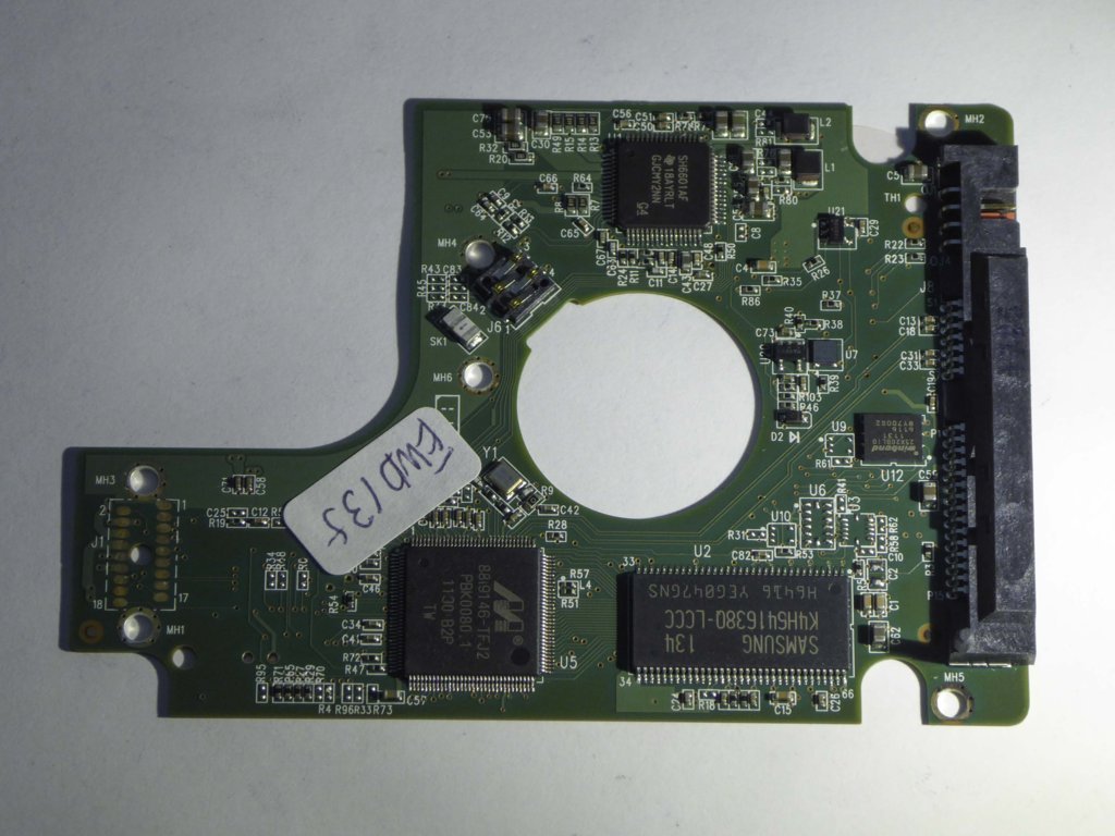 Western Digital WD10TPVT-00U4RT1 2060-7721692-005 REV A22 PCB for Sale