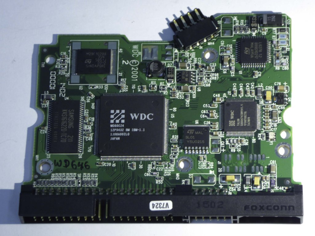 Western Digital WD1200BB-00CAA1 2060-001092-007 REV A PCB for Sale