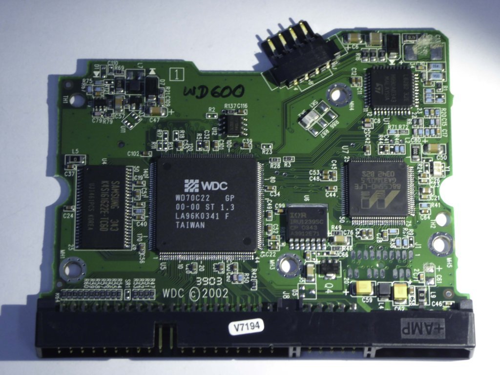 Western Digital WD1200BB-00DWA 2060-001173-004 REV A PCB for Sale