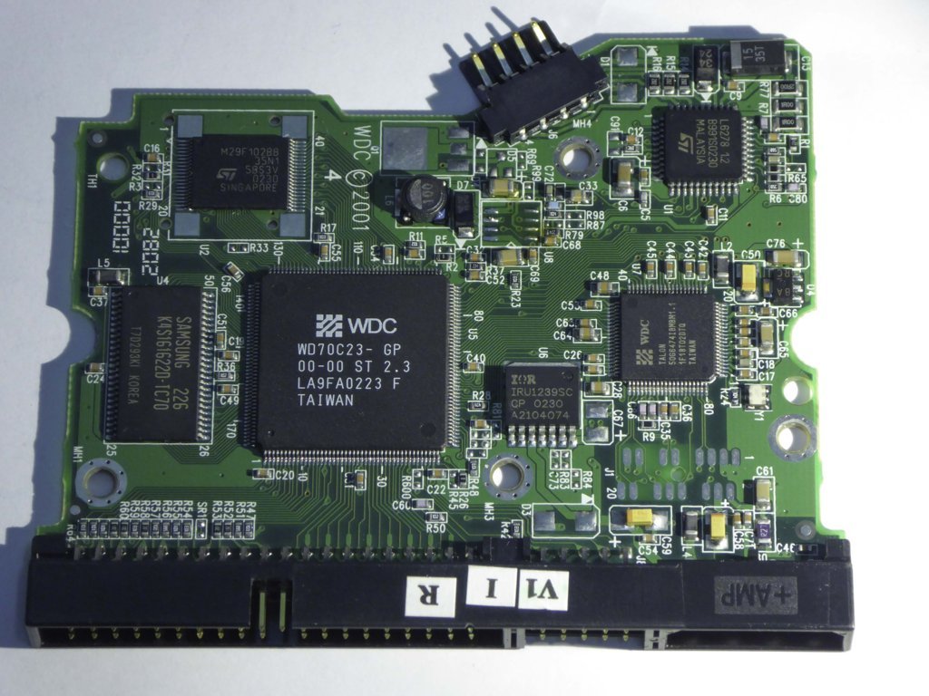 Western Digital WD1200JB-75CRA0 2060-001092-007 REV A PCB for Sale
