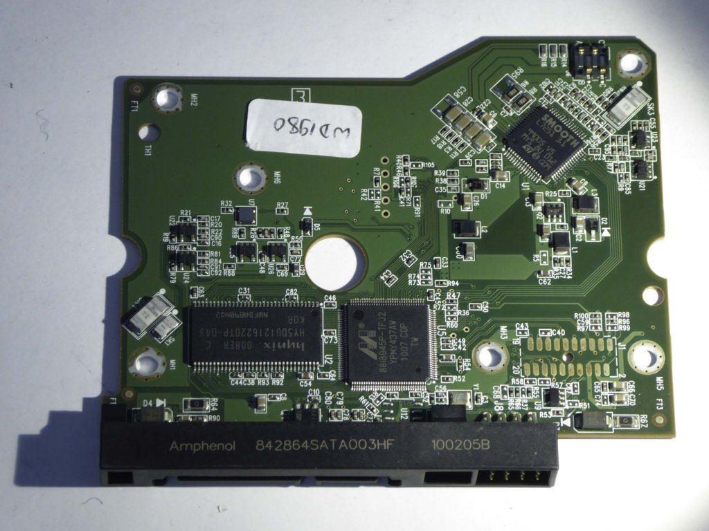 Western Digital WD15EADS-00S2B0 2060-771642-001 REV P1 PCB for Sale
