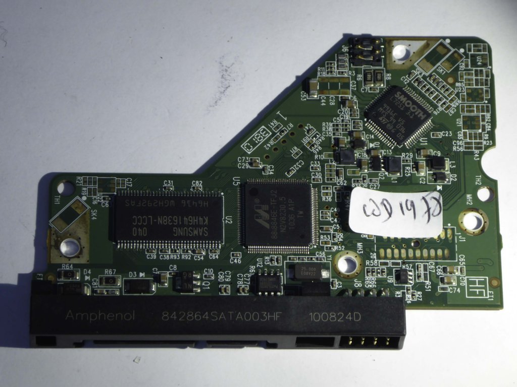 Western Digital WD1600AAJS-75M0A0 2060-771590-001 REV A PCB for Sale