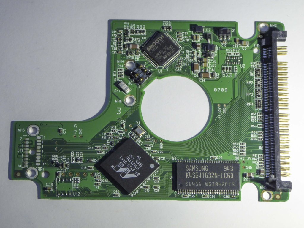 Western Digital WD1600BEVE-00UYT0 2060-701510-000 REV A PCB for Sale