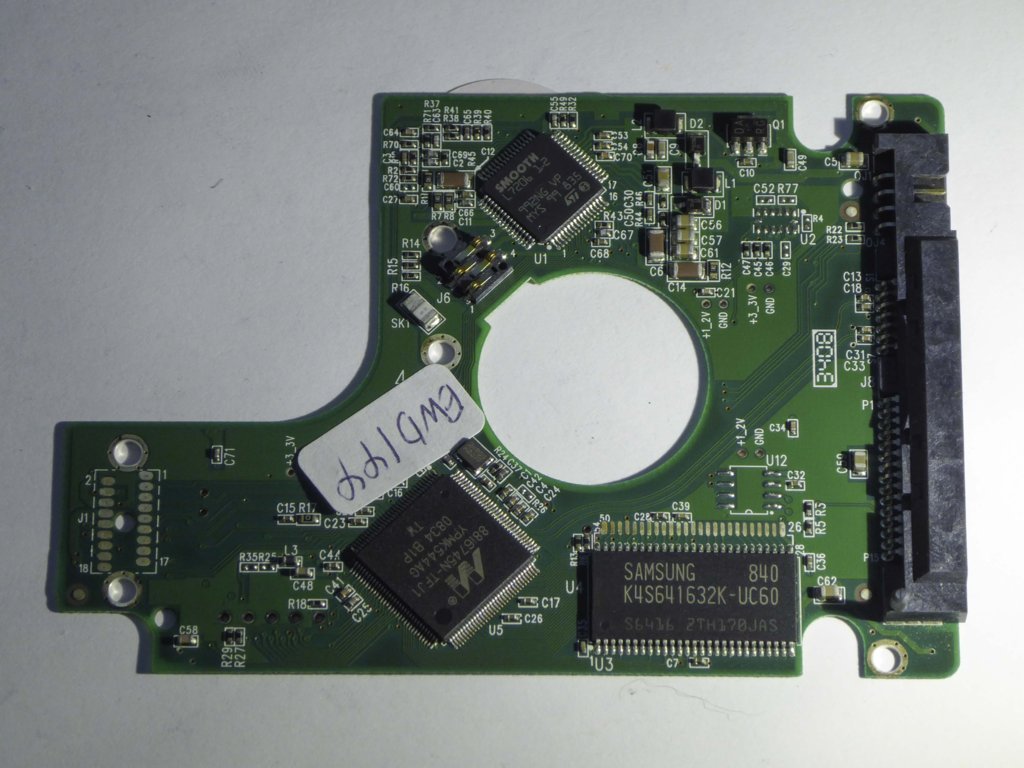 Western Digital WD1600BEVT-22ZCT0 2060-701499-000 REV A PCB for Sale