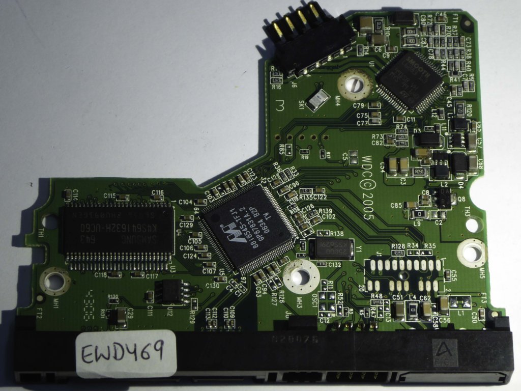 Western Digital WD1600JS-55NCB1 2060-701335-005 REV A PCB for Sale