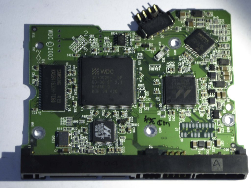 Western Digital WD2000JD-00HBB0 2060-001267-001 REV A PCB for Sale