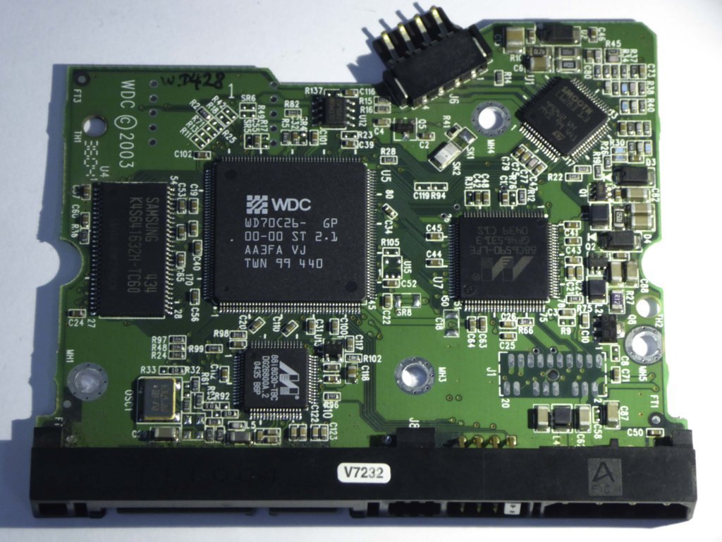 Western Digital WD2000JD-00HBB0 2060-001267-001 REV A PCB for Sale