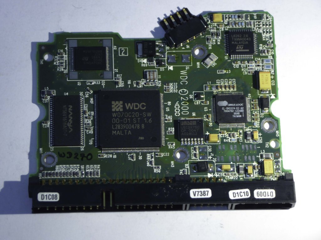 Western Digital WD200BB-00AUA1 2060-001003-001 REV A PCB for Sale