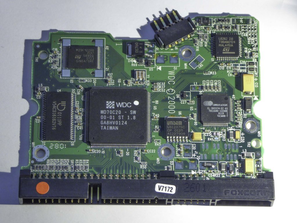 Western Digital WD200BB-00AUA1 2060-001003-001 REV A PCB for Sale