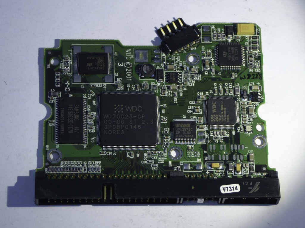 Western Digital WD200BB-32CLB0 2060-001092-007 REV A PCB for Sale