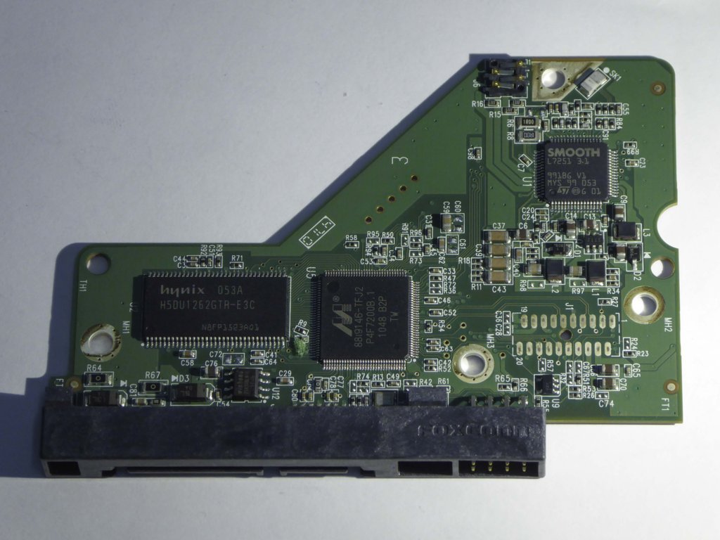 Western Digital WD20EACS-11BHUB0 2060-771698-002 REV A PCB for Sale