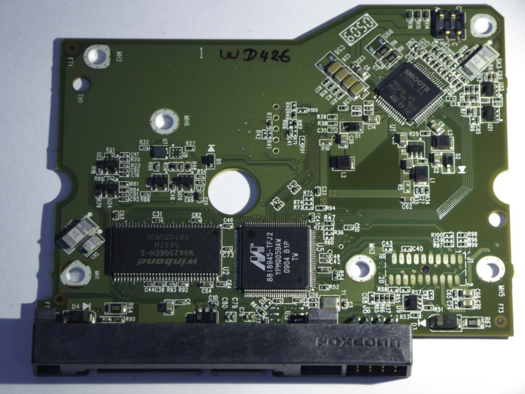 Western Digital WD20EADS-00R6B0 2060-771642-000 REV P1 PCB for Sale