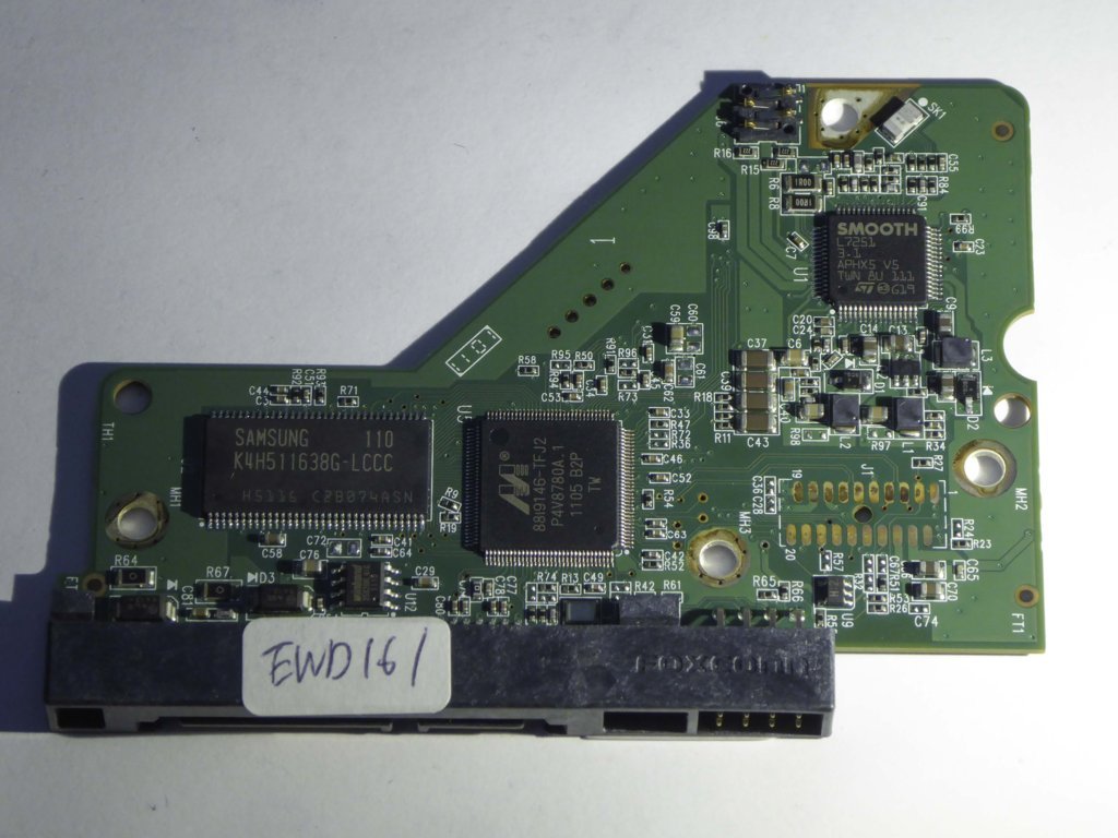 Western Digital WD20EARS-00MVWB0 2060-771698-002 REV A PCB for Sale