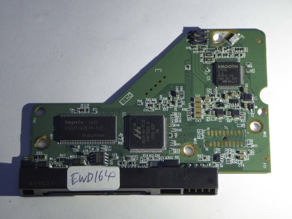 Western Digital WD20EARS-00MVWB0 2060-771698-002 REV A PCB for Sale