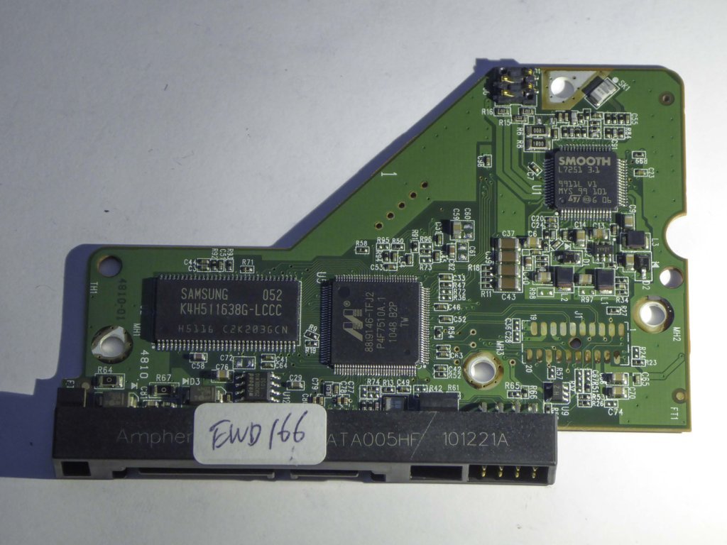 Western Digital WD20EARS-00MVWB0 2060-771698-002 REV A PCB for Sale